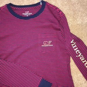 Striped Vineyard Vines long sleeve neutral gender